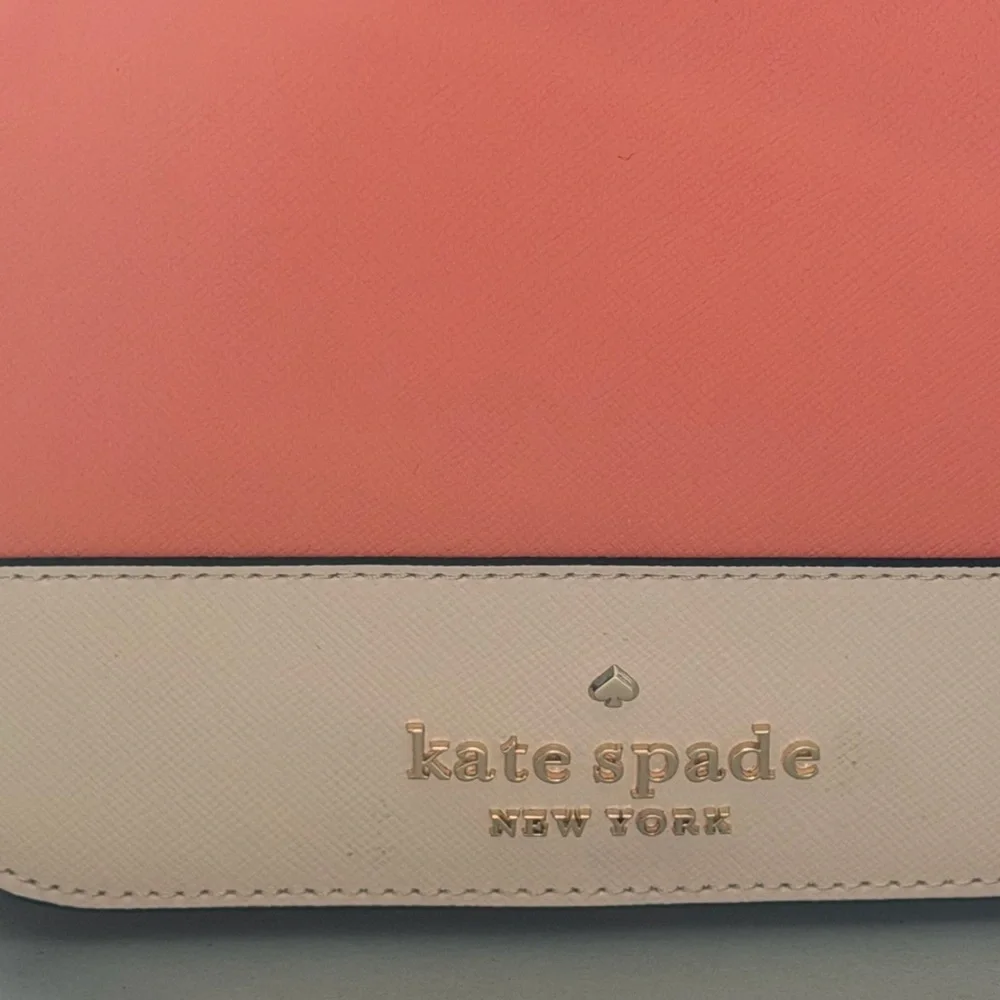 Kate Spade Orange and Cream Crossbody Bag - Picture 12 of 12